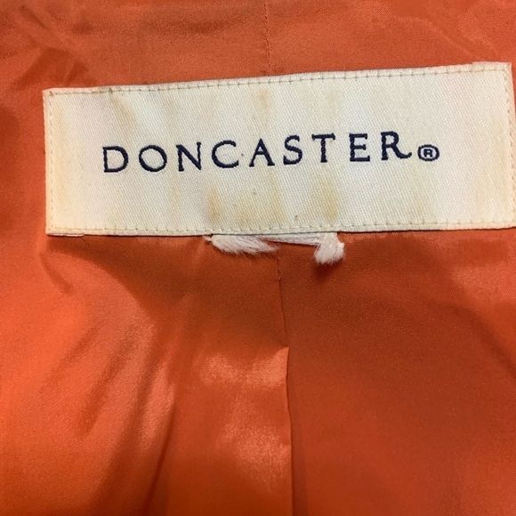 Doncaster orange Vintage blazer, size 8 - Picture 2 of 8